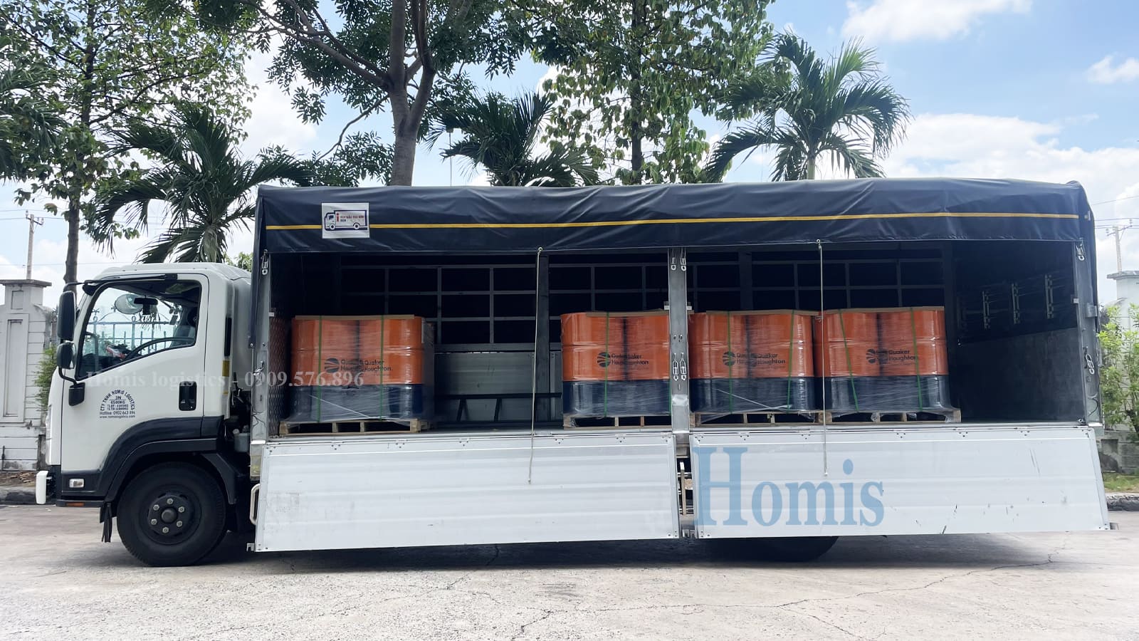 Chở hàng nhanh chóng tại Cần Thơ với Homis