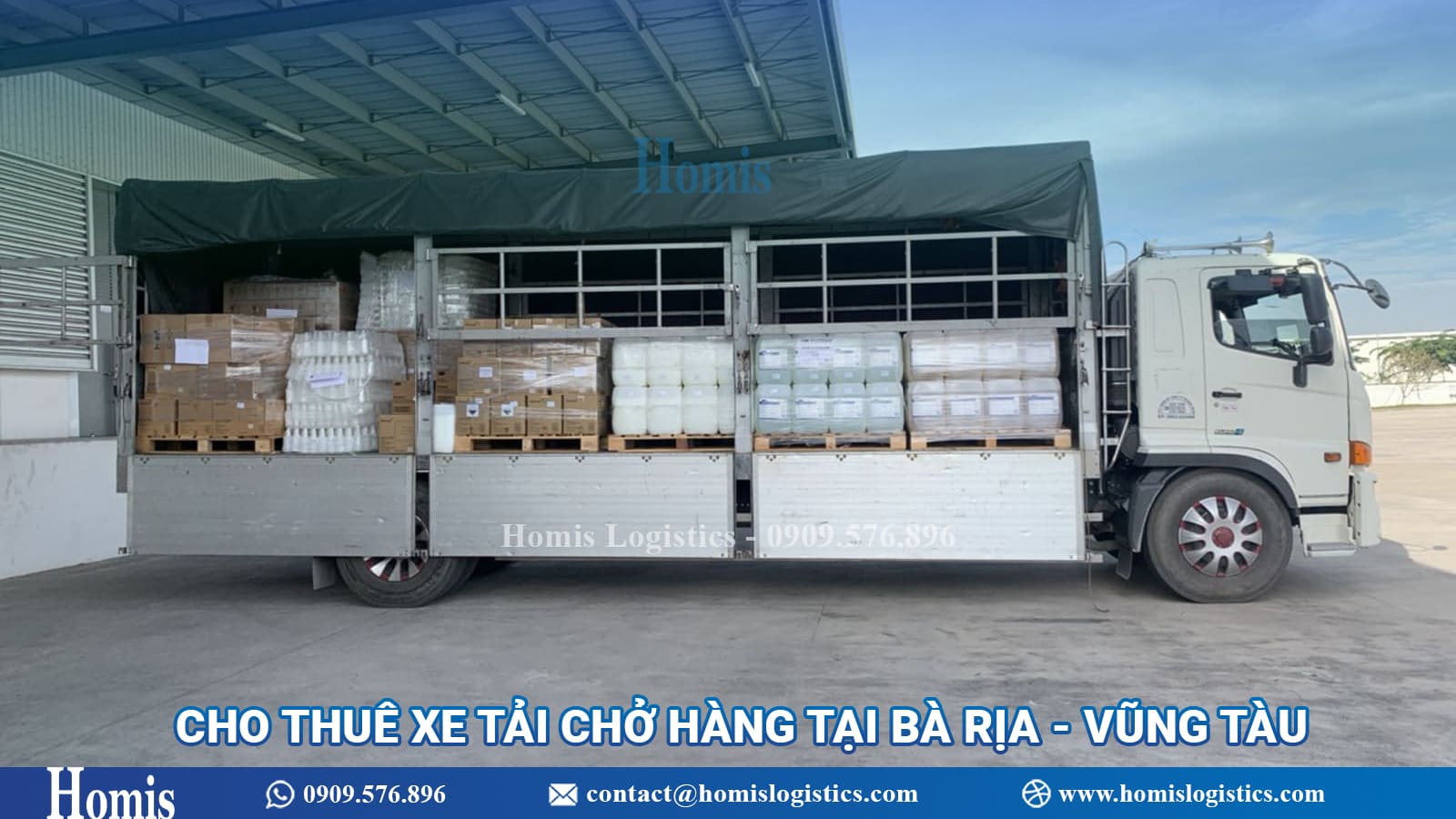 cho thuê xe tải Bà Rịa Vũng Tàu
