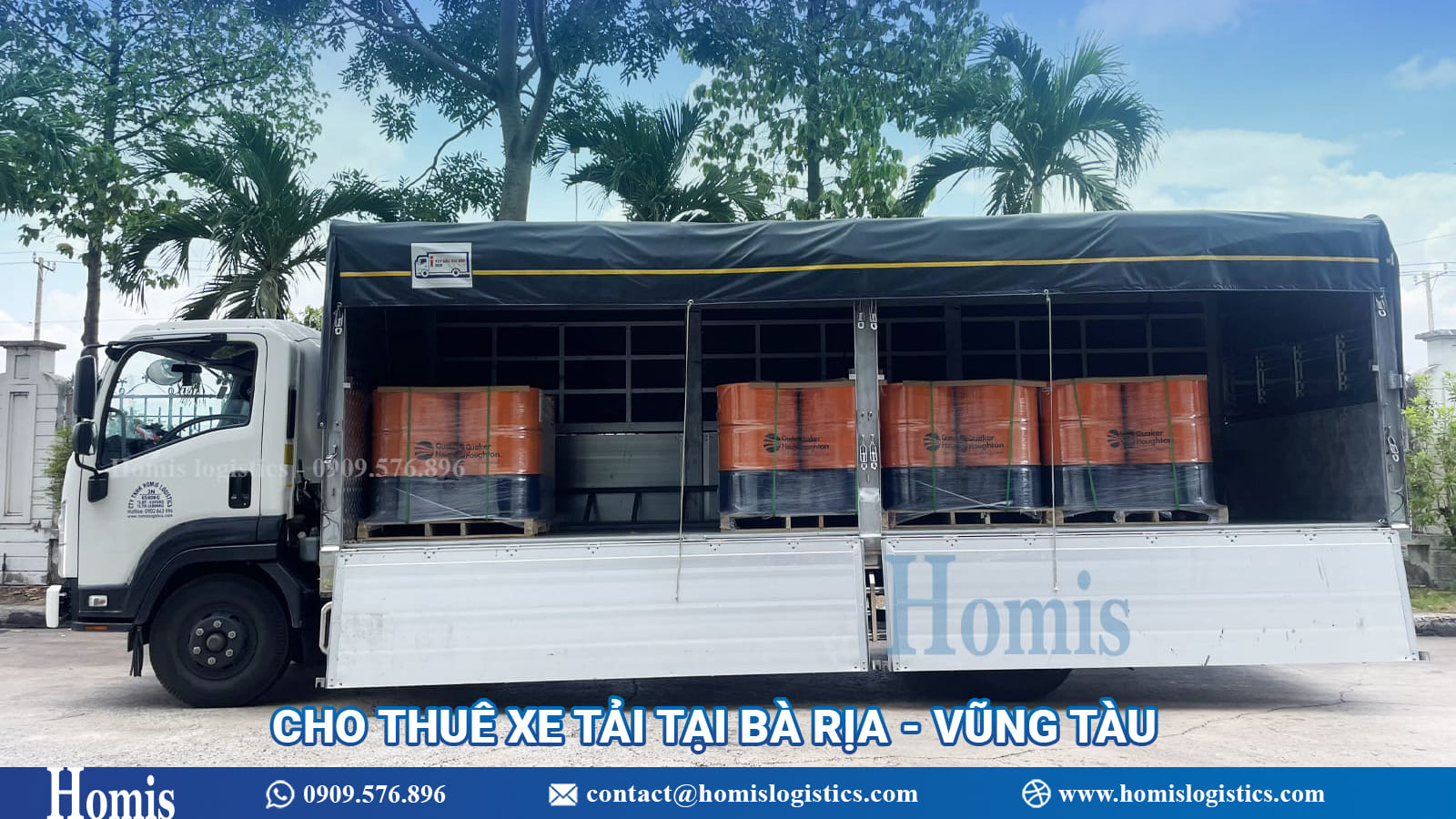 cho thuê xe tải Bà Rịa Vũng Tàu