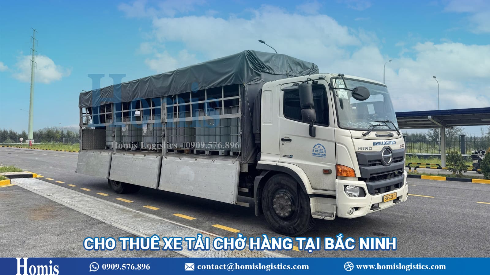cho thuê xe tải Bắc Ninh