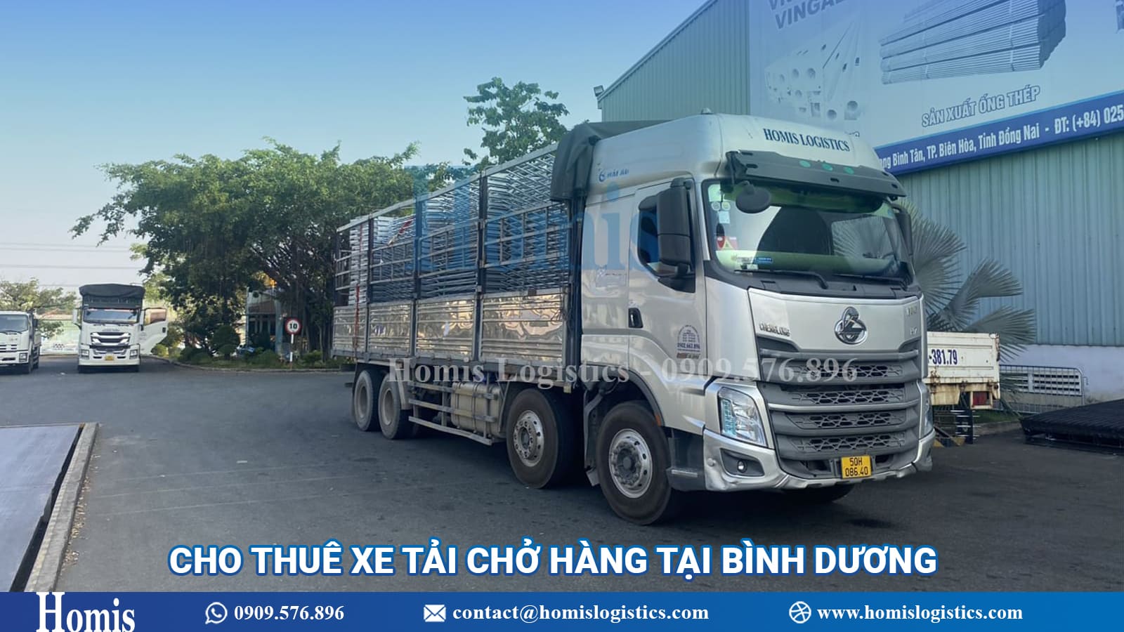 cho thuê xe tải Bình Dương