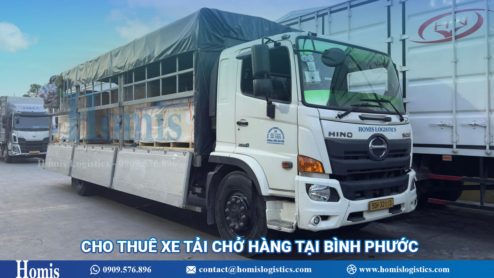 cho thuê xe tải Bình Phước