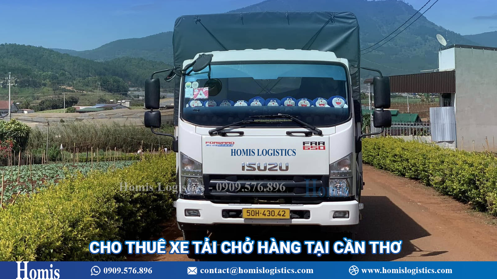 cho thuê xe tải Cần Thơ