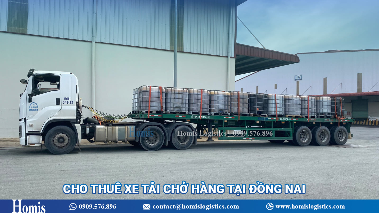 cho thuê xe tải Đồng Nai