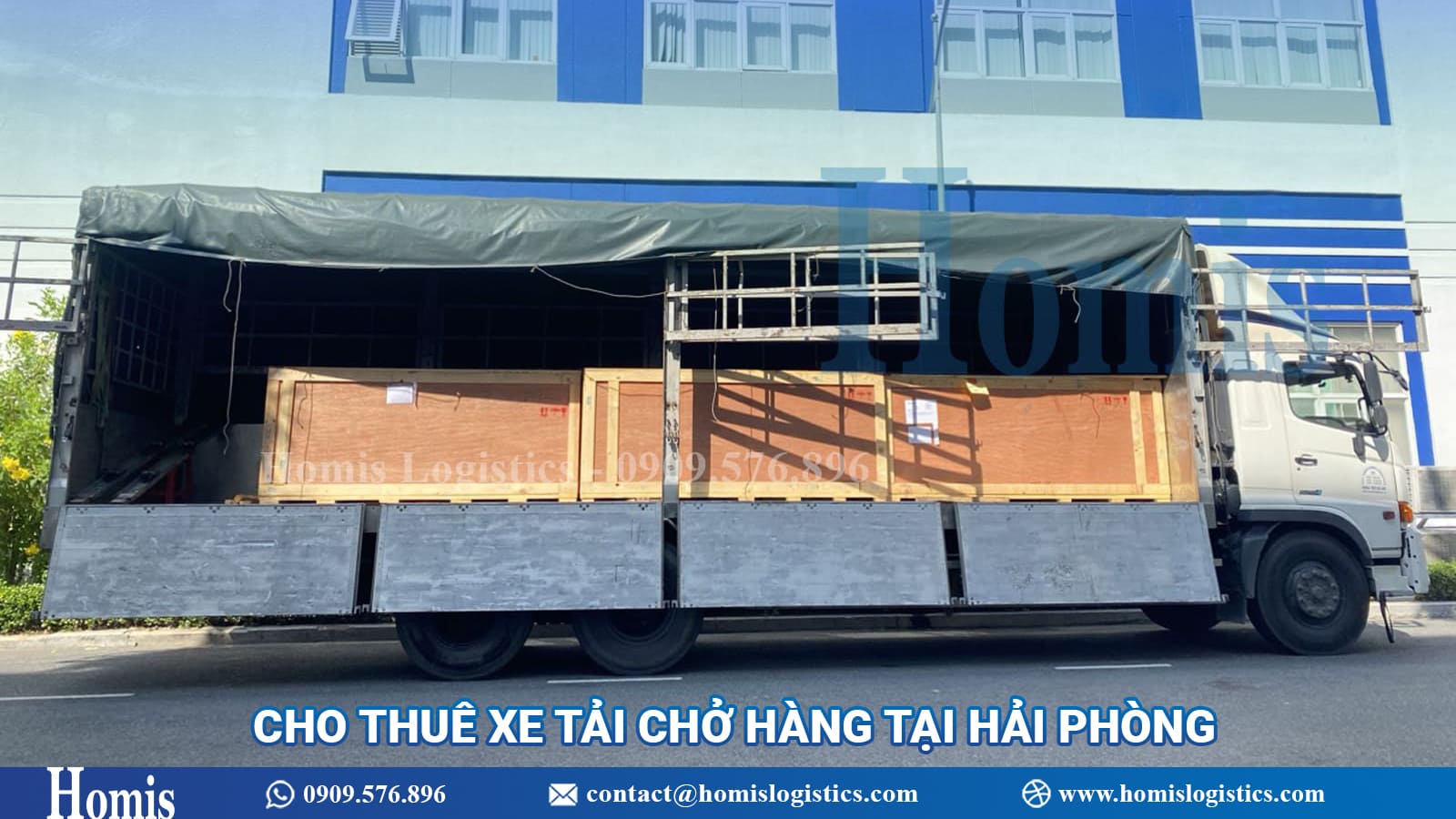 cho thuê xe tải Hải Phòng