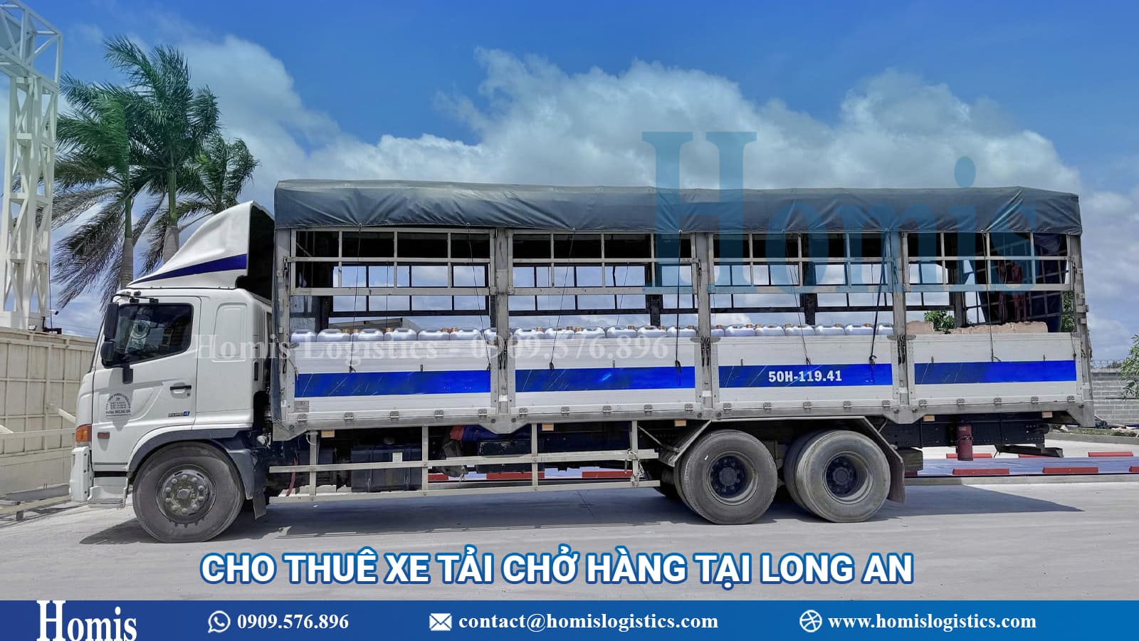 cho thuê xe tải Long An