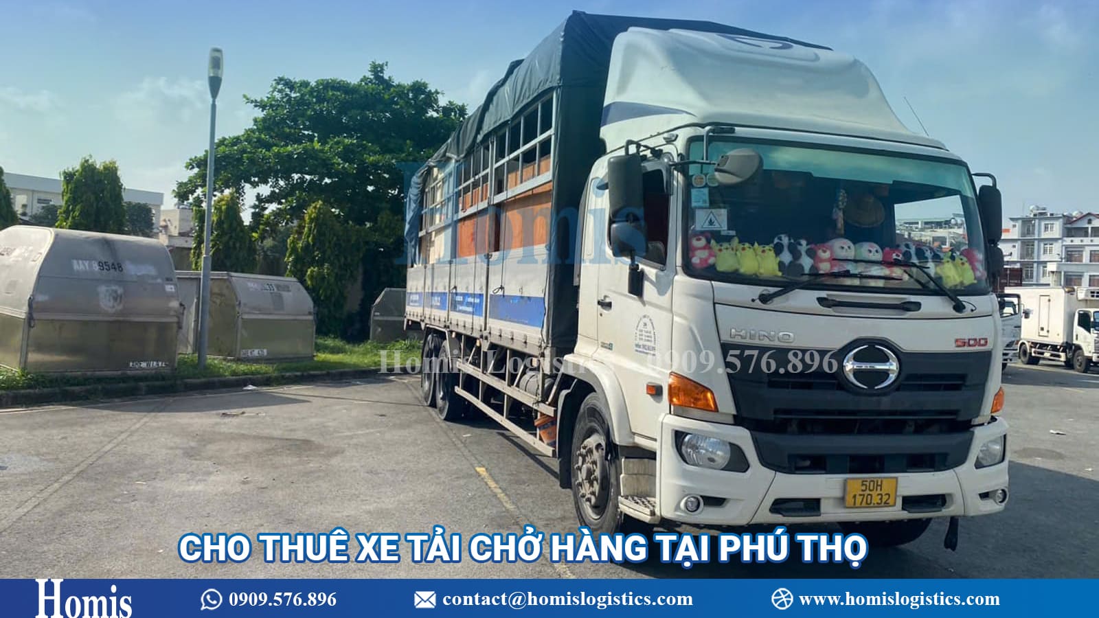 cho thuê xe tải Phú Thọ