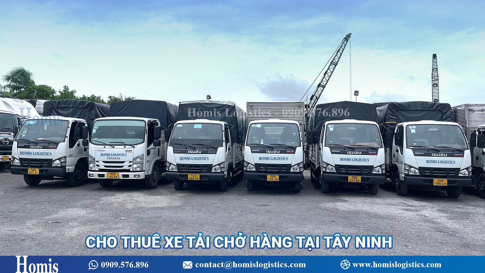 cho thuê xe tải Tây Ninh