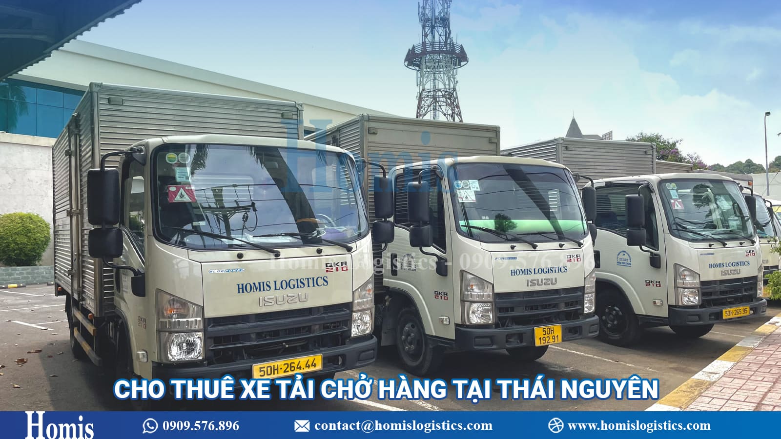 cho thuê xe tải Thái Nguyên