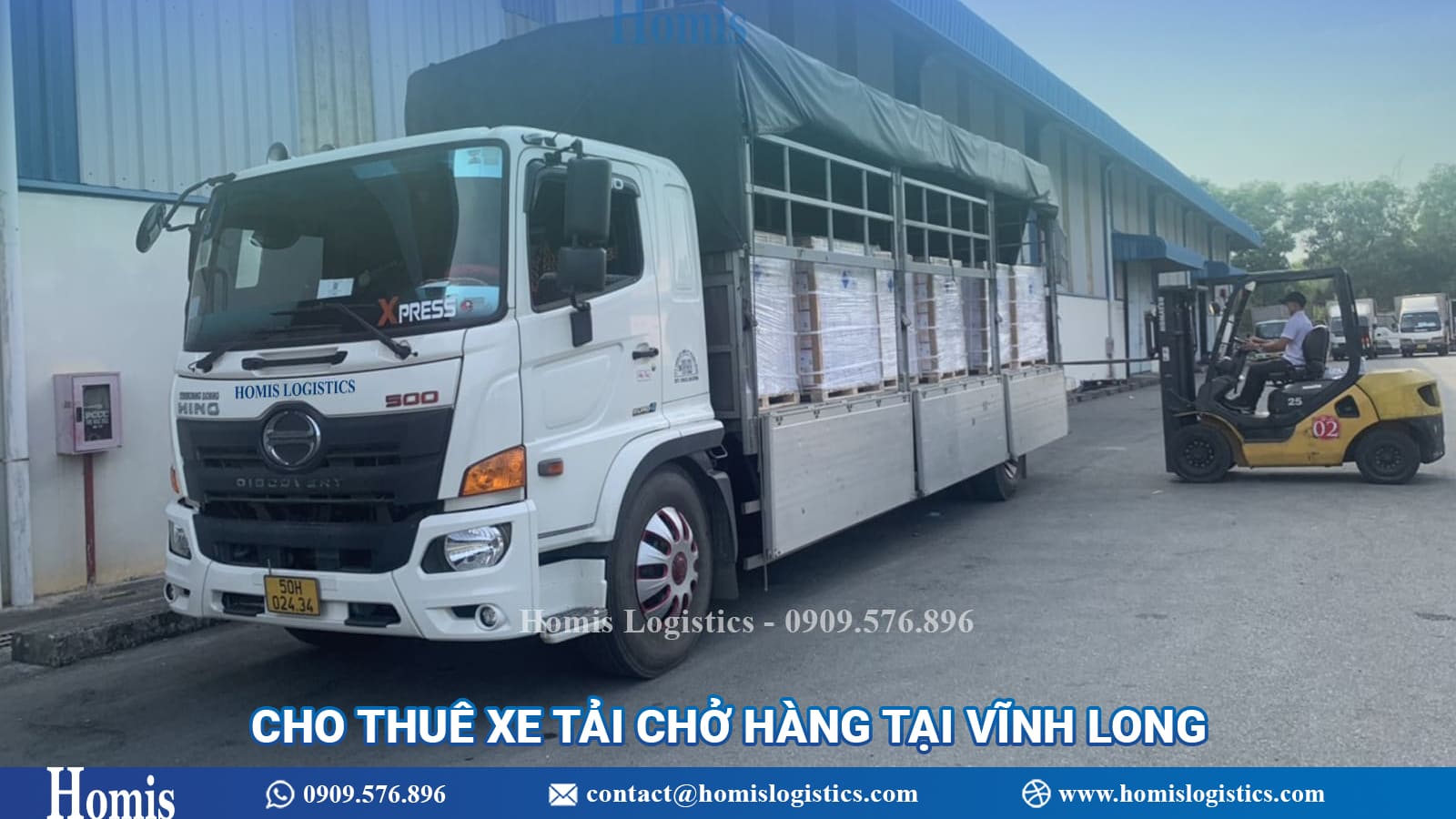cho thuê xe tải Vĩnh Long