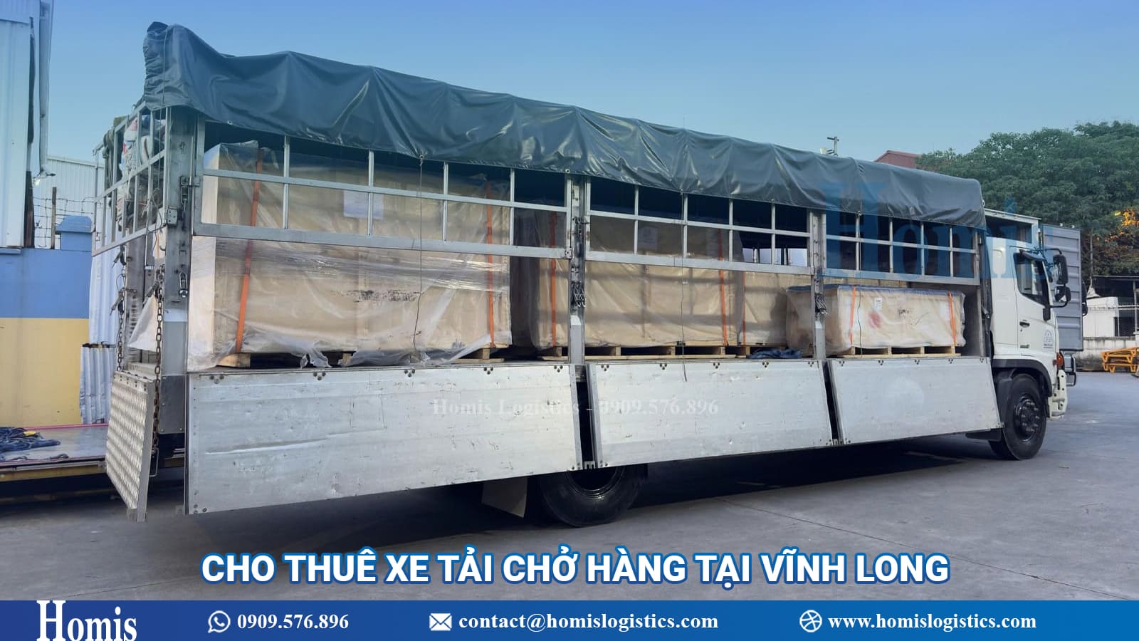 cho thuê xe tải Vĩnh Long