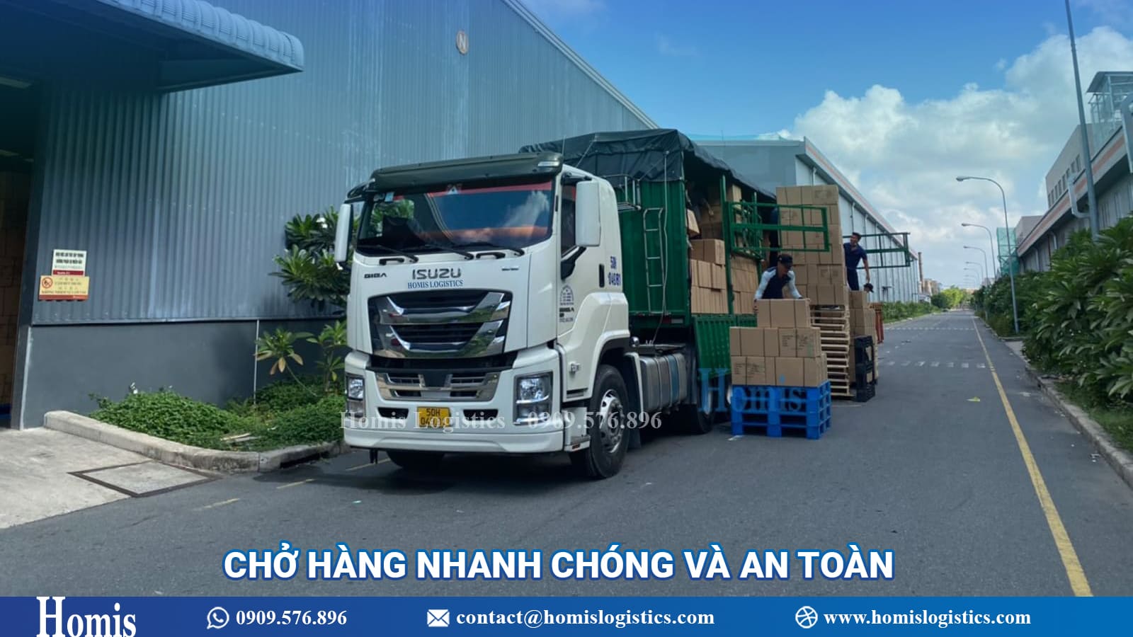 dịch vụ chở hàng tại TpHCM