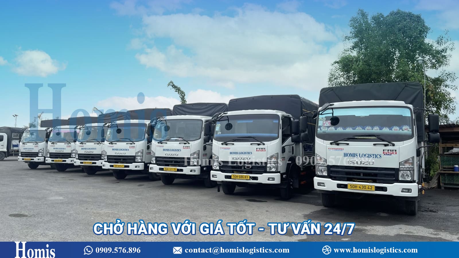 xe tải chở hàng tại KCN Gò Dầu
