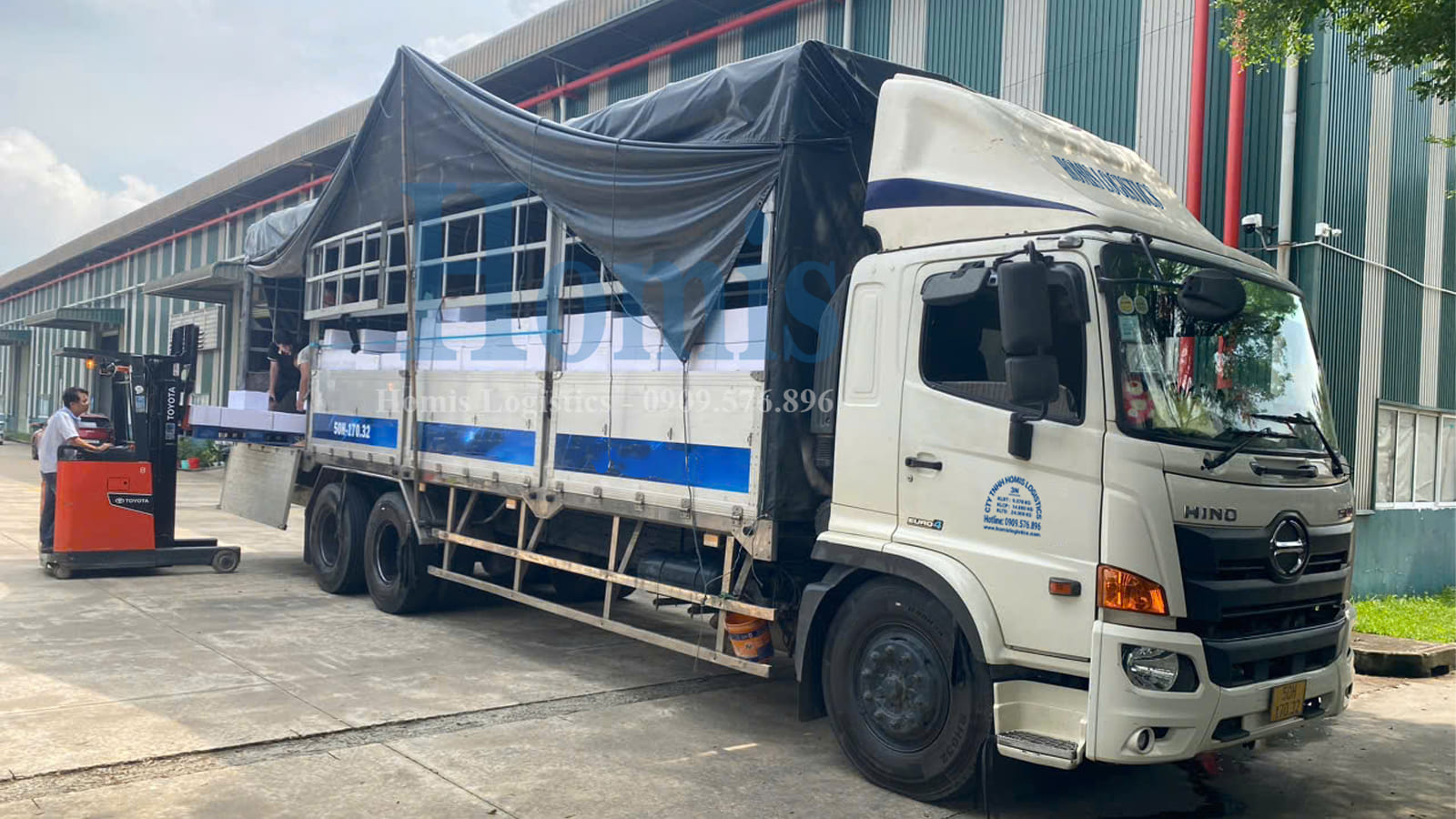 cho thuê xe tải chở hàng vật liệu tại Long Thành